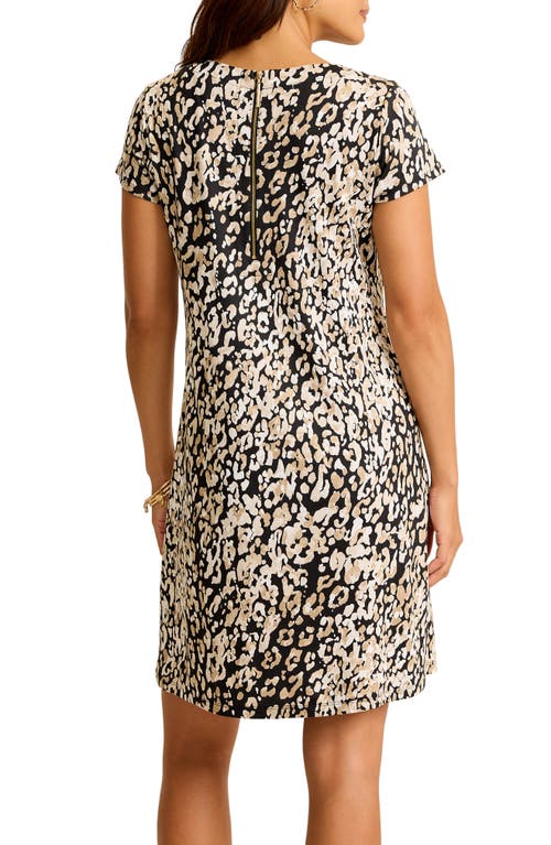 Tommy Bahama Darcy Print Minidress In Black