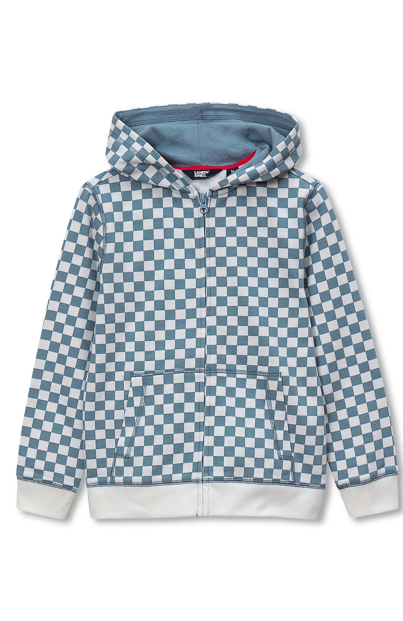 Blue/White Check