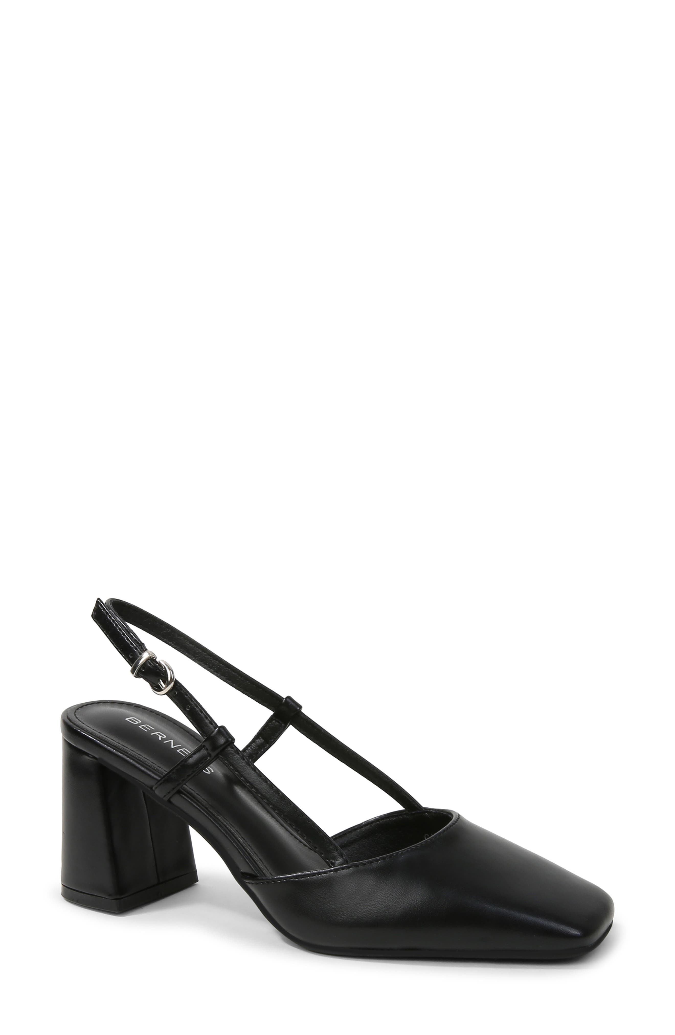 Calla Faux Leather Slingback Pump