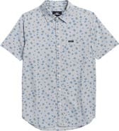 O'Neill Kids' Oasis Print Short Sleeve Button-Up Shirt