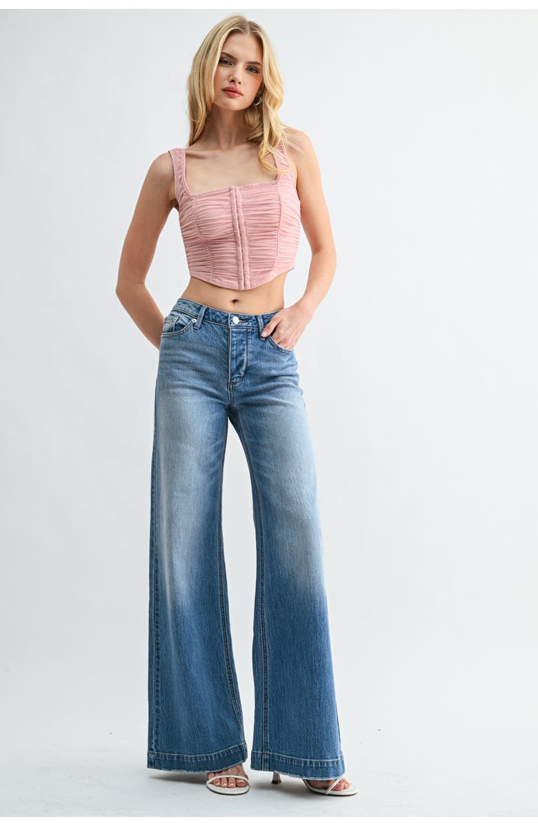 Jemina Denim The Mid-Wide, Alternate, color, Medium Wash
