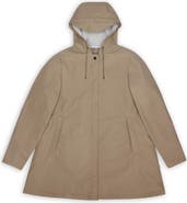 Rains Waterproof A-Line Rain Jacket