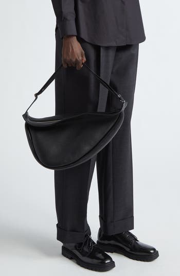 ショルダーバッグ・ポシェット THE ROW Slouchy Banana Large Crossbody Bag W1196L129 BLPL The Row Large Slouchy Banana Leather Crossbody Bag | Nordstrom