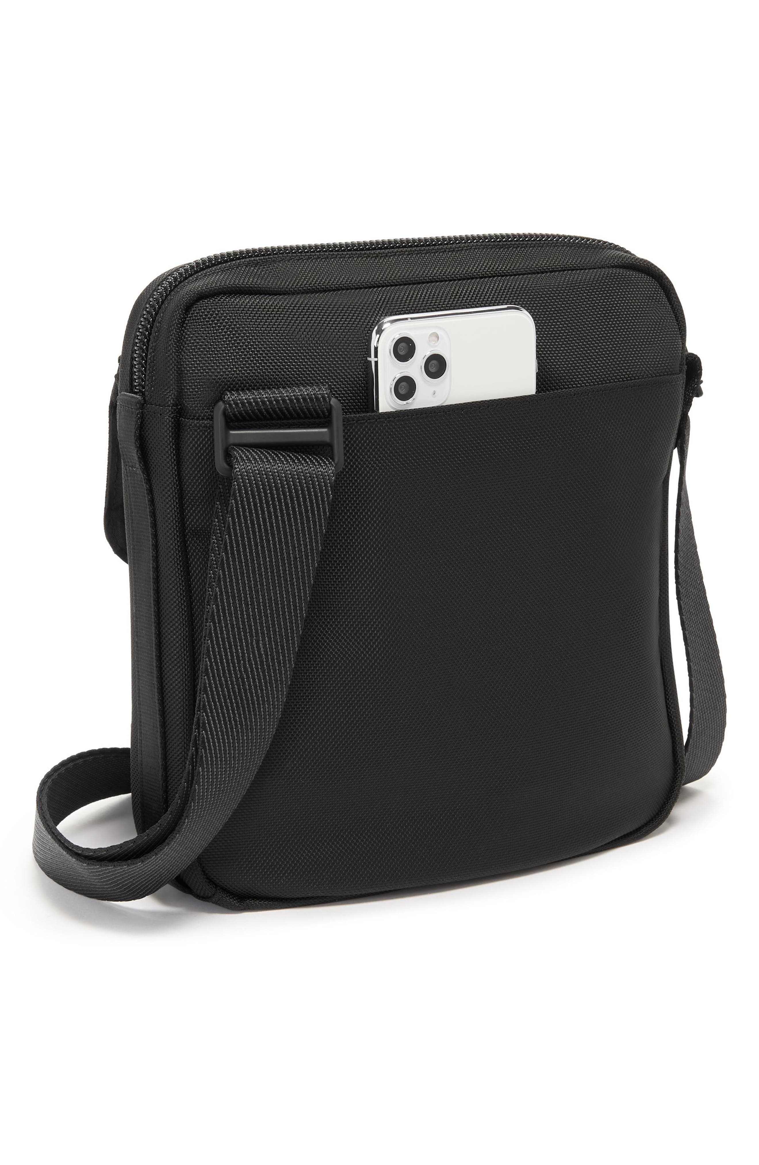 TUMI Junior Crossbody Bag, Alternate, color, Black