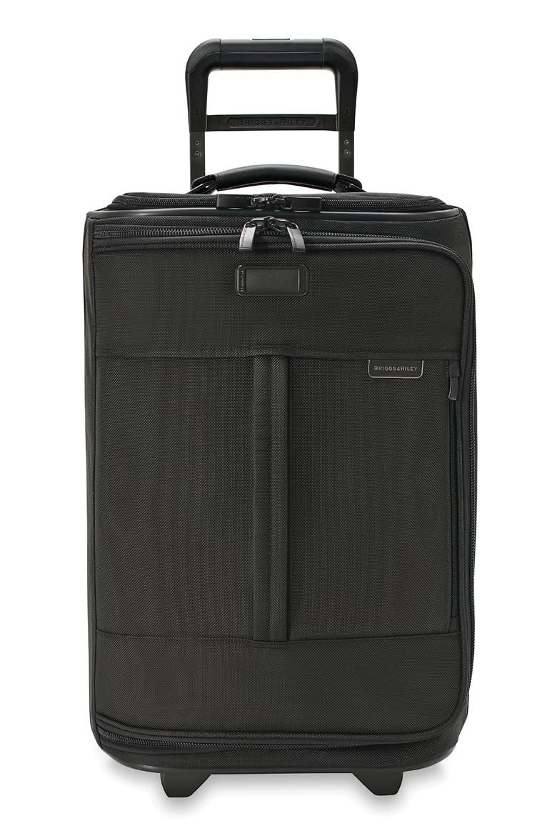 Baseline Global 21-Inch 2-Wheel Carry-On Duffle, Main, color, BLACK