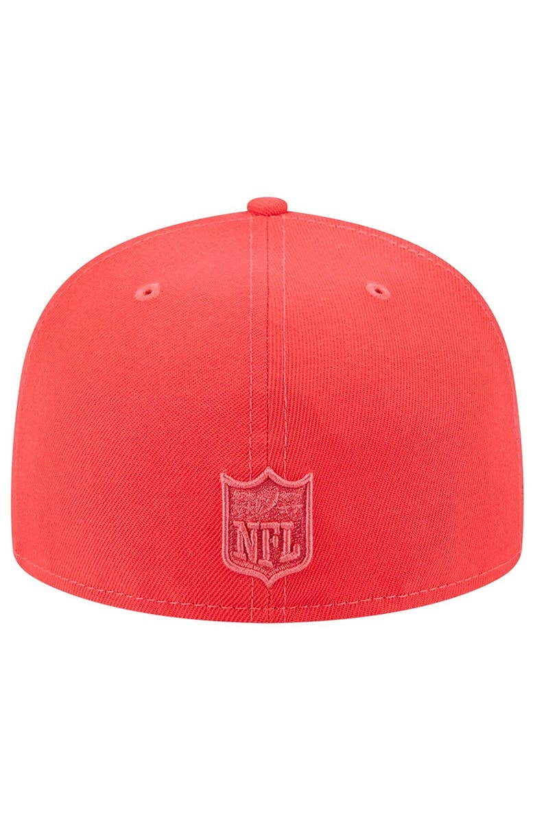 New Era Men's New Era Red Tampa Bay Buccaneers Color Pack Brights 59FIFTY Fitted Hat, Alternate, color, Red
