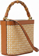 Sarah Stewart Tara Cane Wicker Bucket Bag