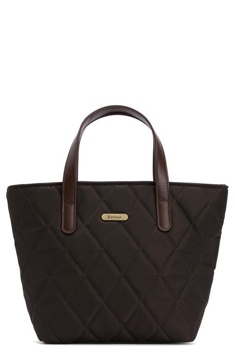 Mini Quilted Nylon Tote