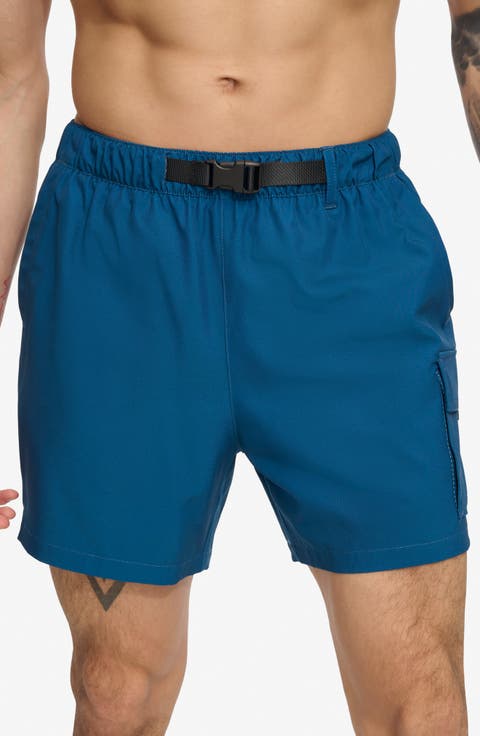 Cargo Volley Stretch Swim Trunks