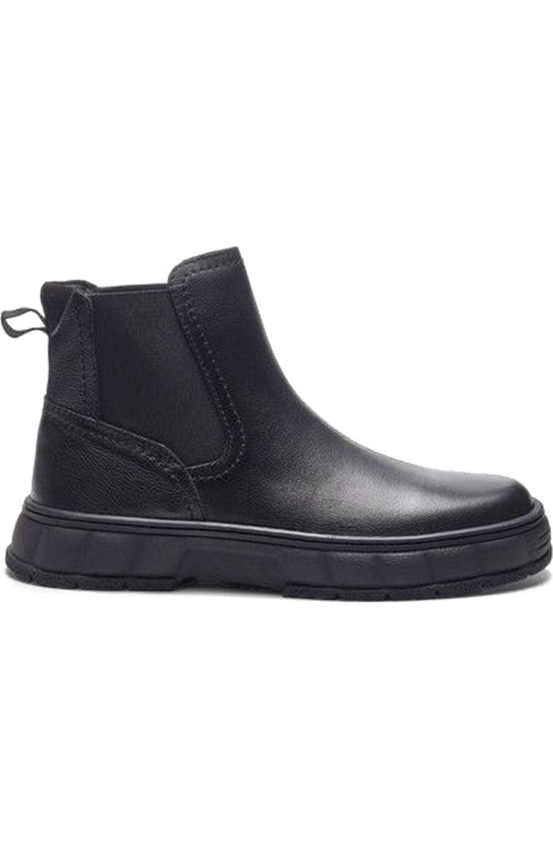 A. Veer Axis Chelsea Boot, Main, color, Black Leather