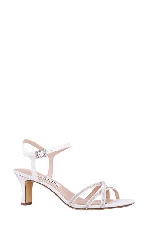 Bobby Embellished Ankle Strap Sandal (Women)