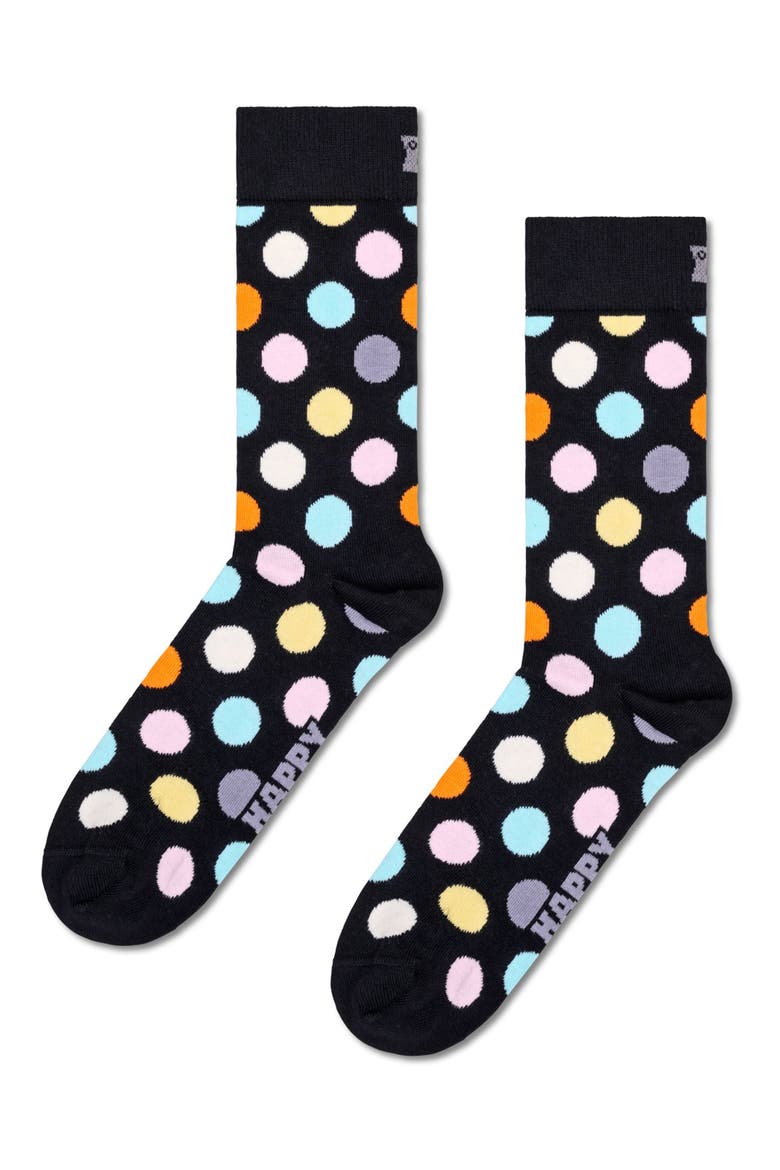 Assorted 3-Pack Crew Socks, Alternate, color, NAVY