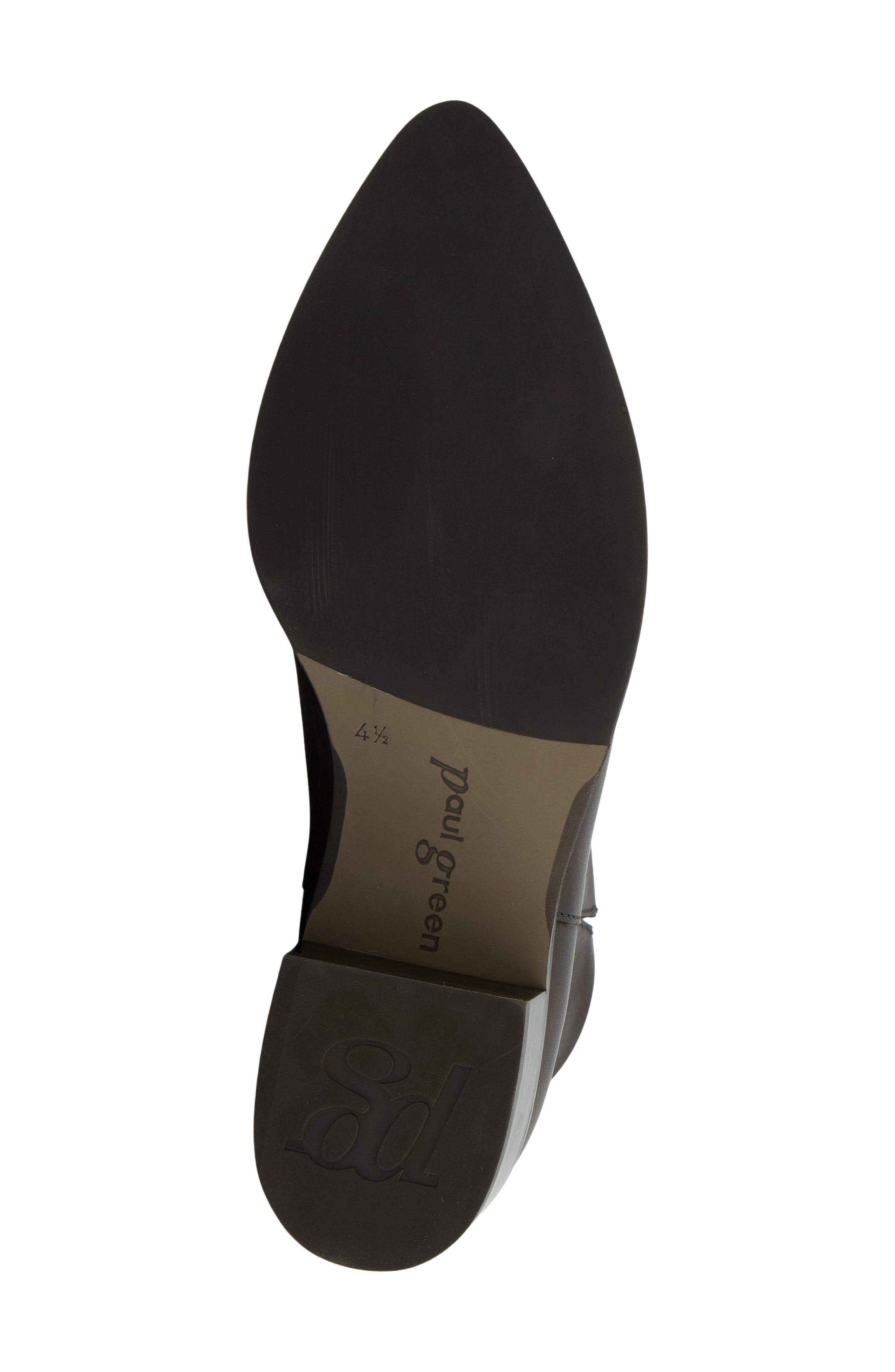 Fiona Leather Bootie, Alternate, color, ESPRESSO LEATHER