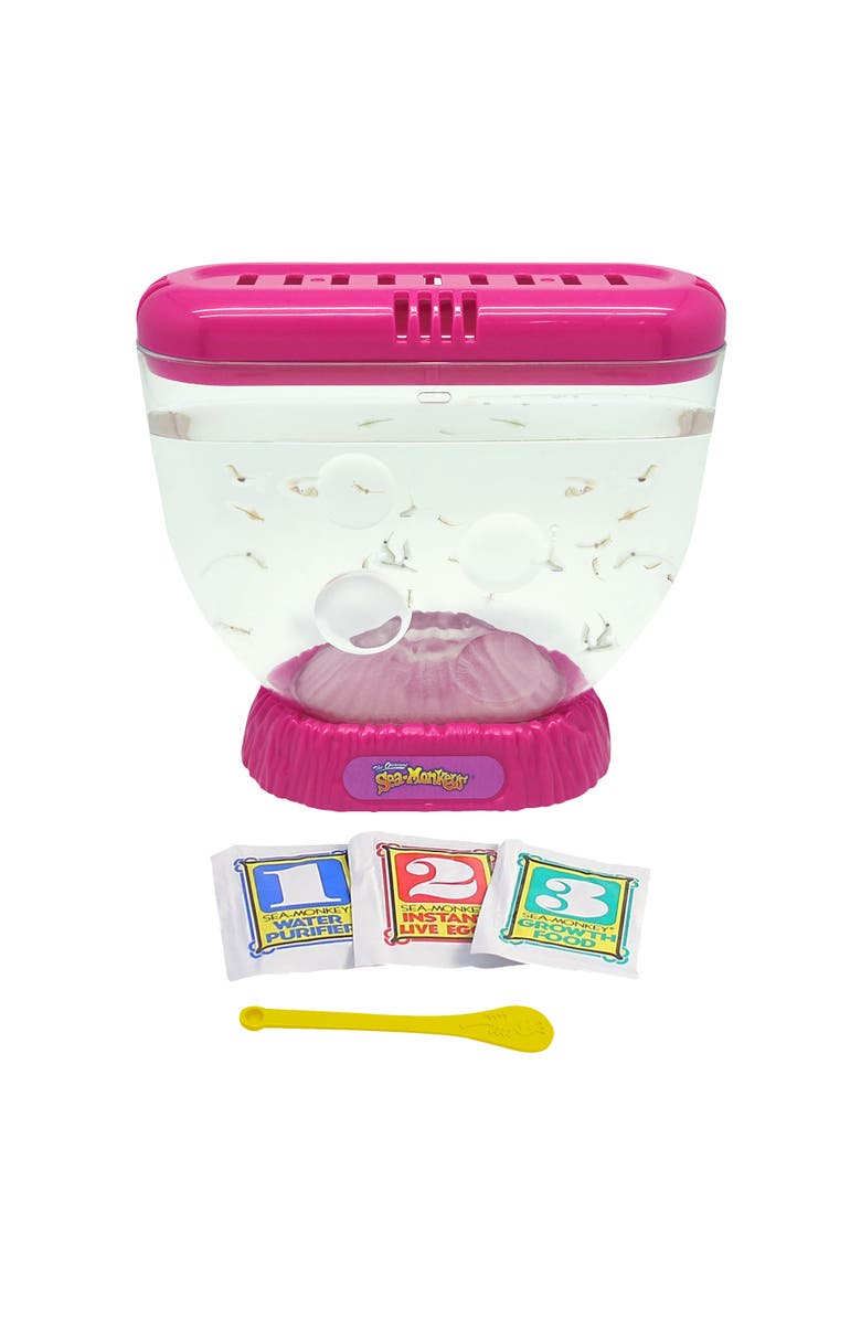 Schylling Seamonkey Ocean Volcano Instant Pets W/ Tank, Alternate, color, Multicolored