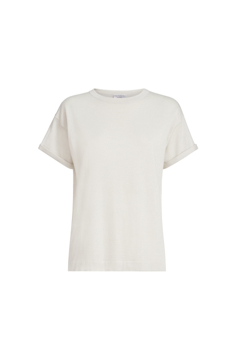 Cashmere and silk lightweight sweater