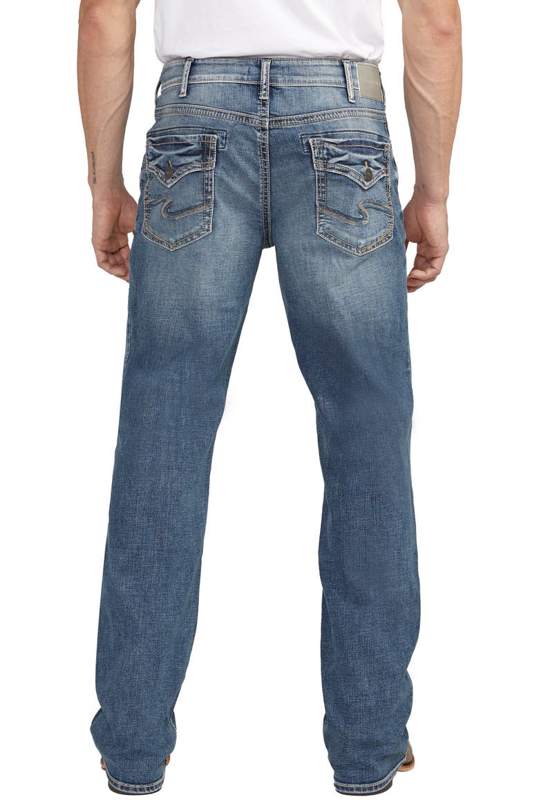 Zac Relaxed Straight Leg Jeans, Alternate, color, INDIGO