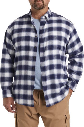 Plaid Flannel Sport Shirt