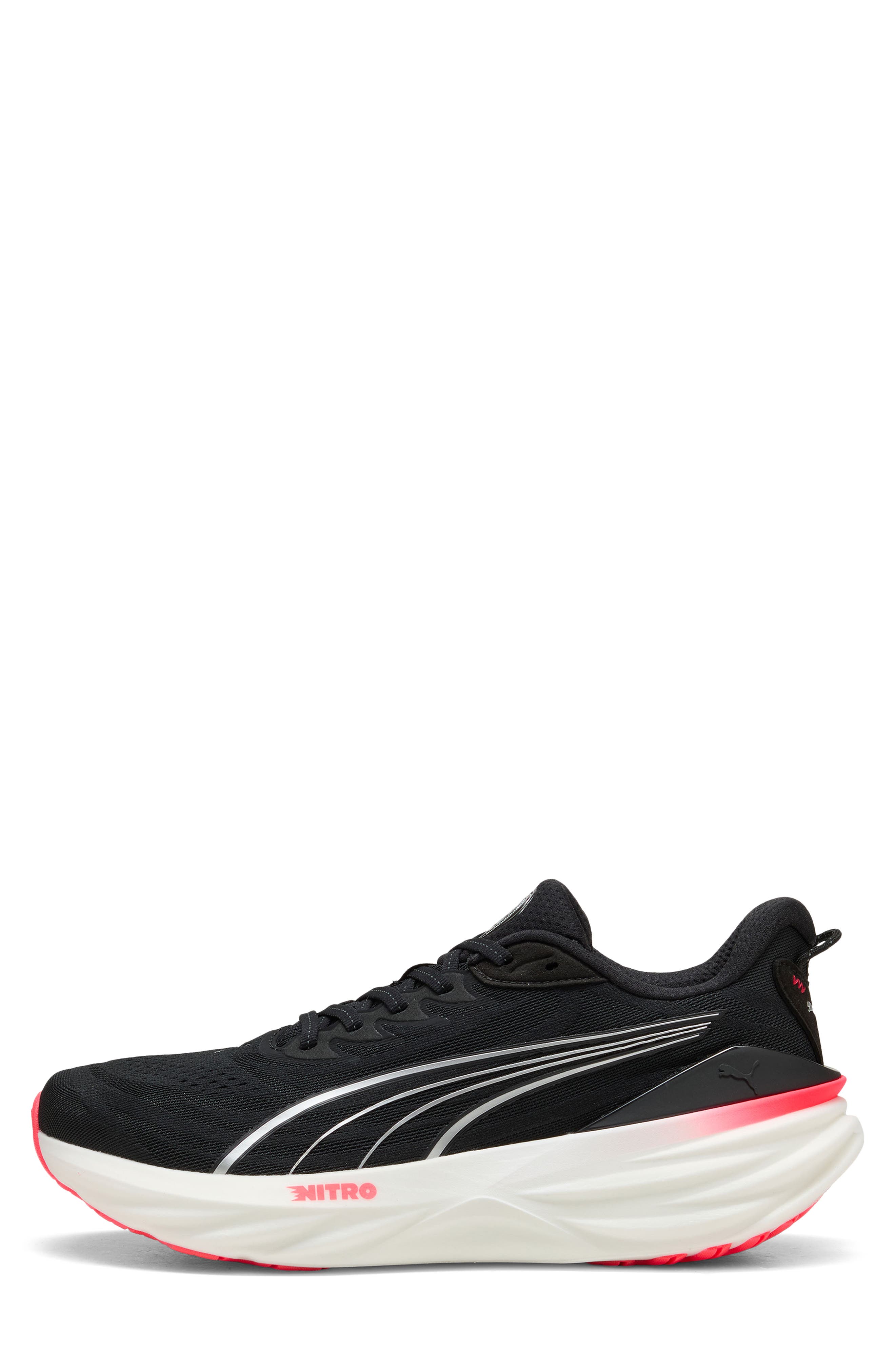 PUMA ForeverRun NITRO<sup>™</sup> 3 Running Shoe, Alternate, color, Puma Black/ Ultra Red
