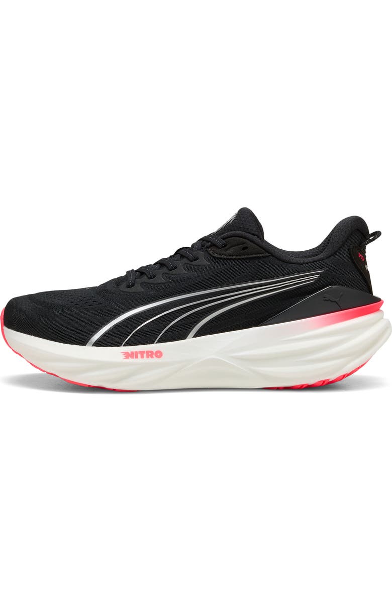 PUMA ForeverRun NITRO<sup>™</sup> 3 Running Shoe, Alternate, color, Puma Black/ Ultra Red
