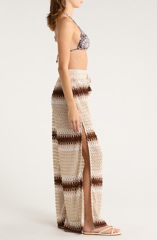 Ramy Brook Larsa Open Stitch Cover-up Pants In Multi
