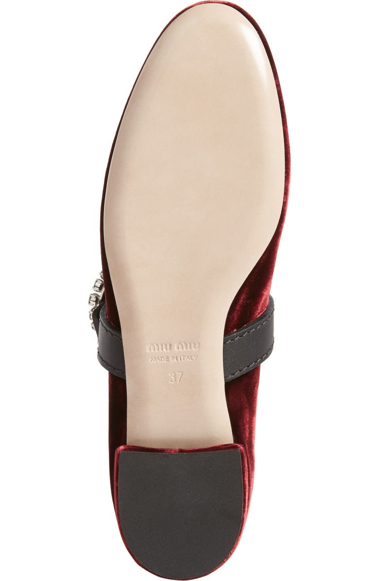 Miu Miu Buckle Ballet Flat, Alternate, color,