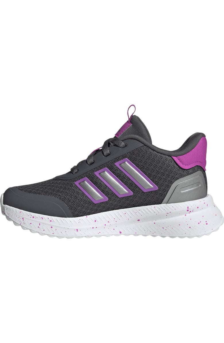 adidas x PLRPATH Kids' Running Shoe, Alternate, color, Grey / Purple Burst/ Iron Met.