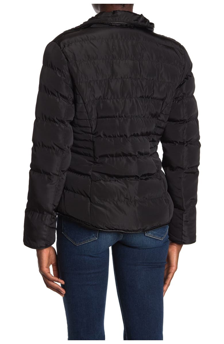 Marc New York Faux Fur Lined Hood Zip Front Puffer Jacket, Alternate, color, 