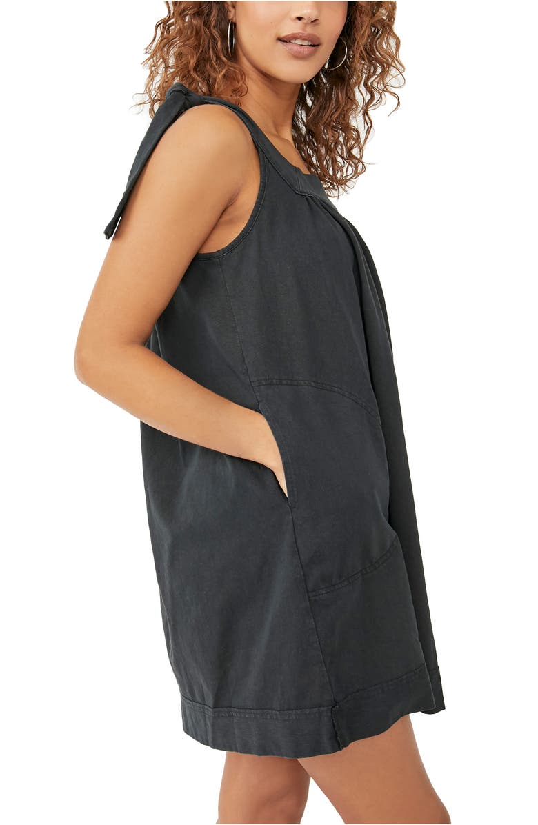 Free People free-est Honey Tie Shoulder Minidress, Alternate, color, 