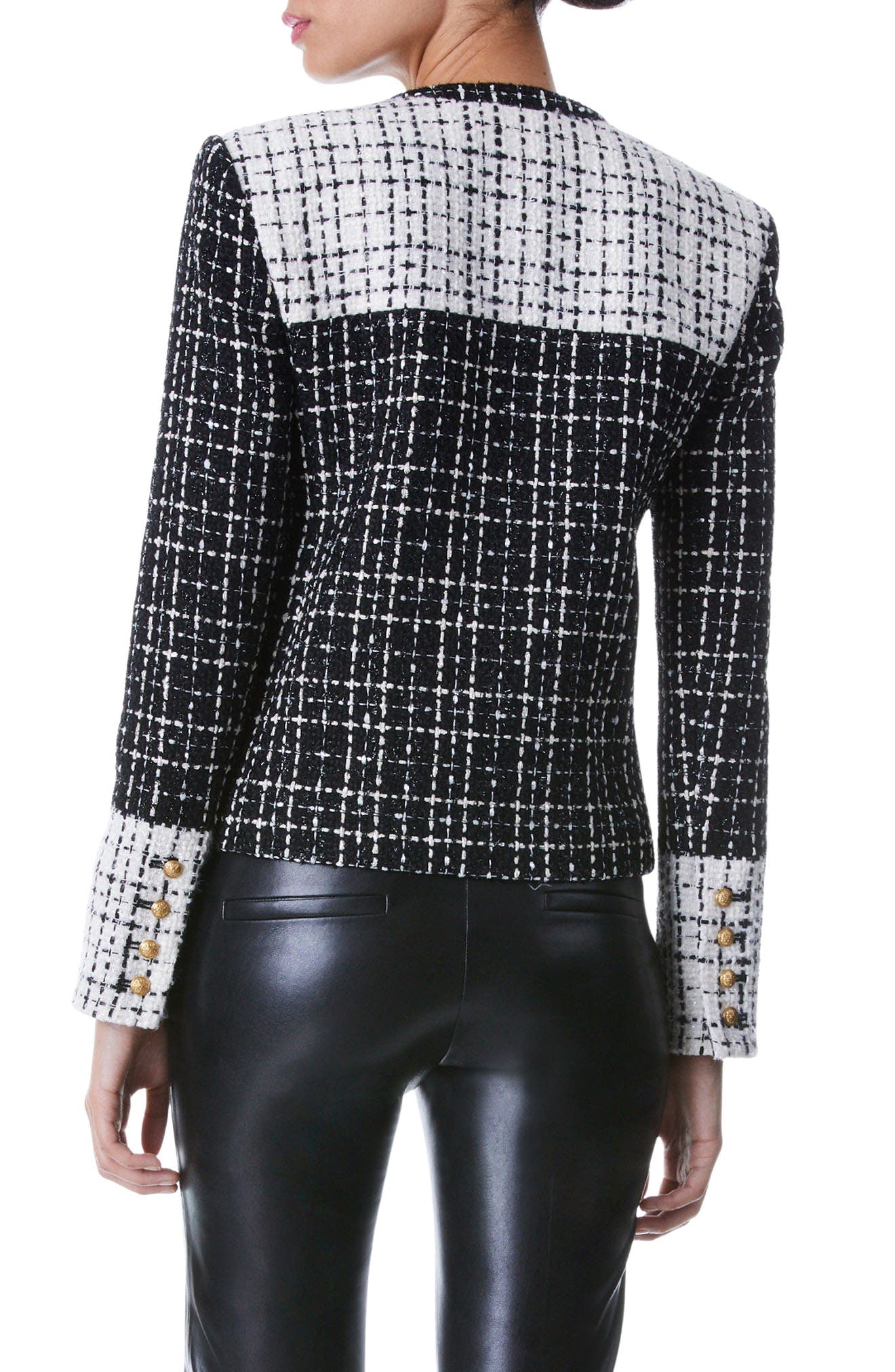 Jaydn Two-Tone Tweed Jacket - image 2