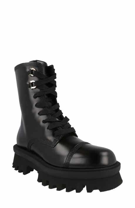 FERRAGAMO Kira Leather Lug Boot