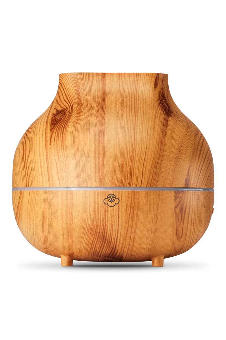 Mist Faux Wood Ultrasonic Aroma Diffuser, Alternate, color, WOOD