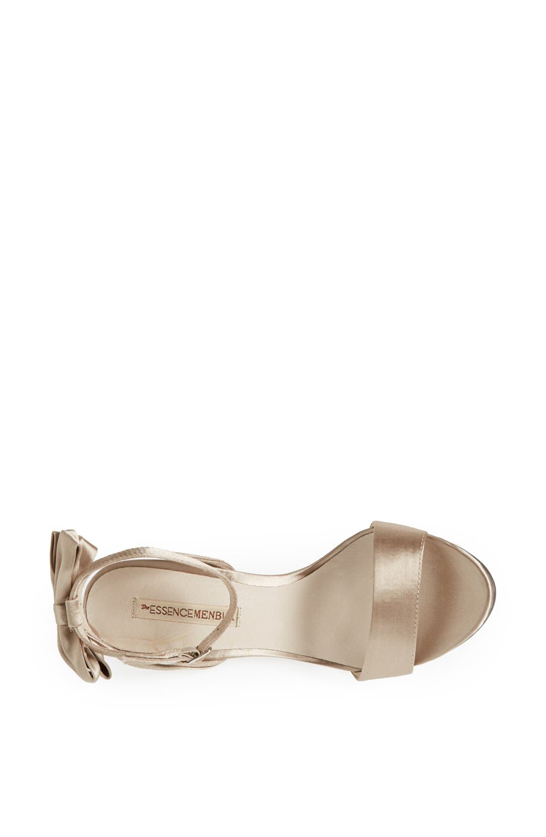 Menbur 'Milan' Satin Sandal, Alternate, color, 