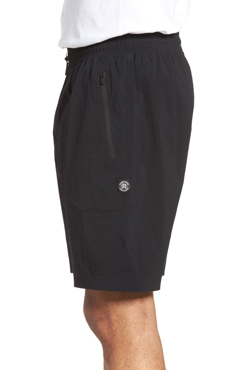 Reigning Champ Stretch Nylon Shorts, Alternate, color,