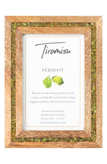 Tiramisu Moonglow Picture Frame In Peridot