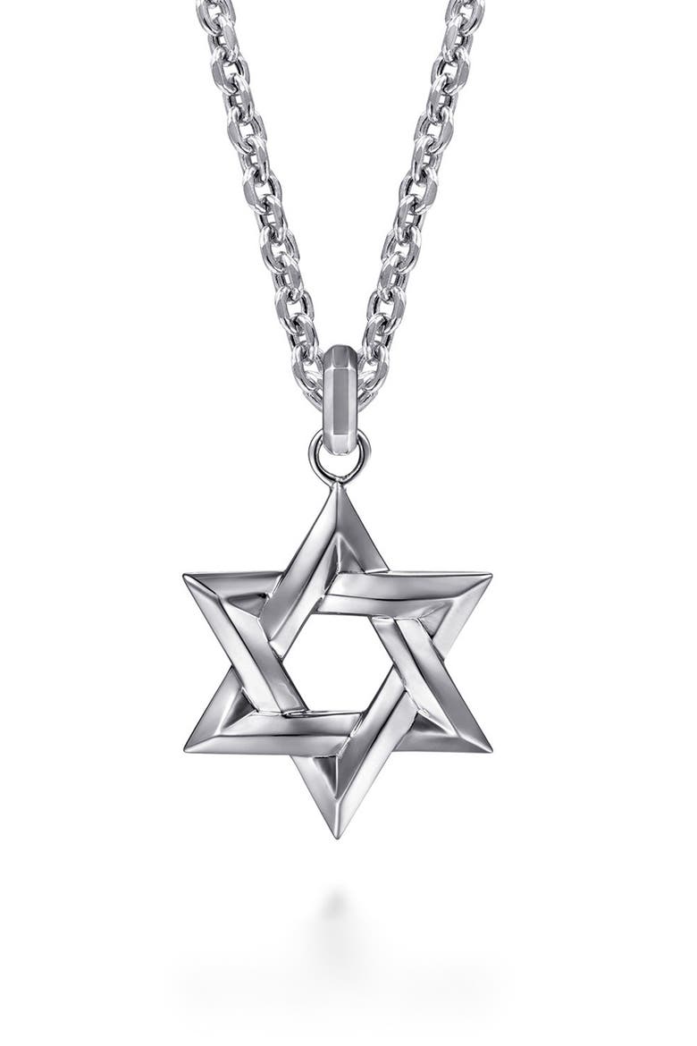 Modern Relics Star of David Pendant, Alternate, color, STERLING SILVER