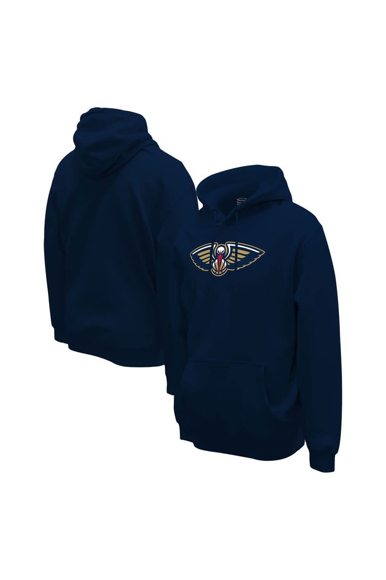 Unisex Stadium Essentials  Navy New Orleans Pelicans Primary Logo Pullover Hoodie, Alternate, color, Navy