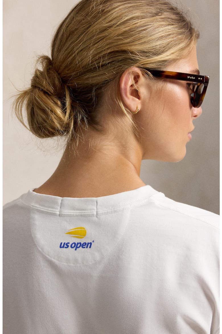 US Open® Collection Tennis Graphic Cotton Jersey T-Shirt, Alternate, color, WHITE