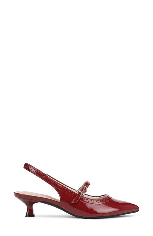 Lifestride Marilyn Slingback Pointed Toe Kitten Heel Pump