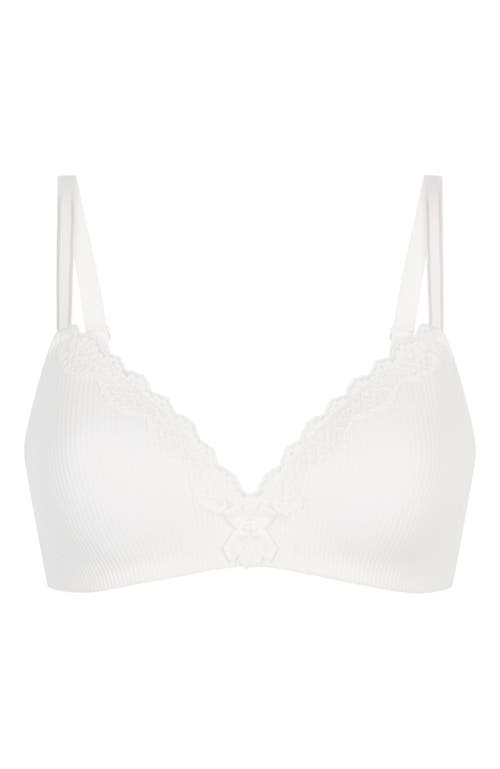 Hunkemoller Hunkemöller Lola Padded Non-wired Bra In White