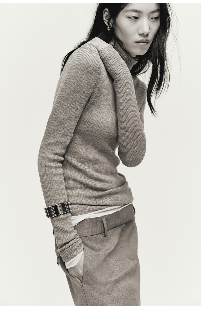 H&M Chunky Bracelet, Alternate, color, Silver-Colored