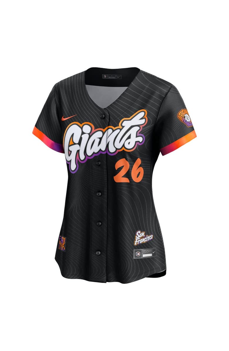 Nike Women's Nike Matt Chapman Anthracite San Francisco Giants 2025 City Connect Limited Jersey, Alternate, color, Anthracite