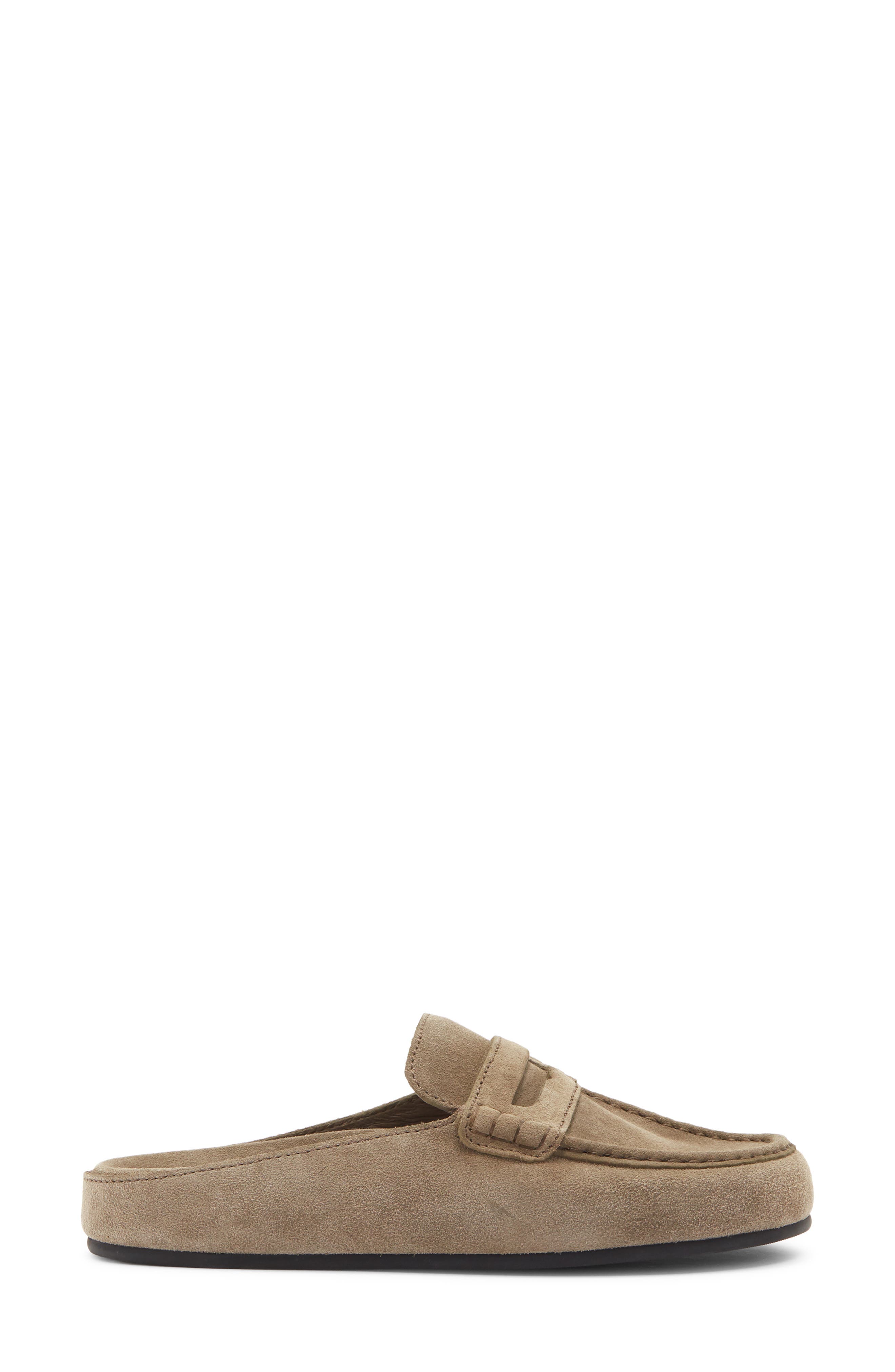 Jeffrey Campbell Flipper Mule, Alternate, color, Light Khaki Suede