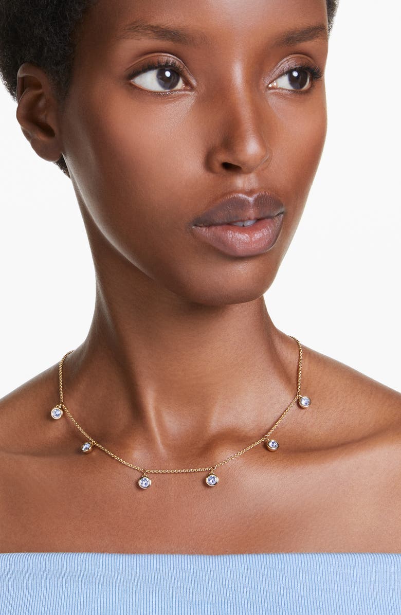 Swarovski Imber Shaky Crystal Necklace, Alternate, color, 