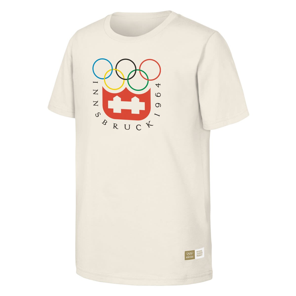 Men's  Natural 1964 Innsbruck Games Olympic Heritage T-Shirt - image 2