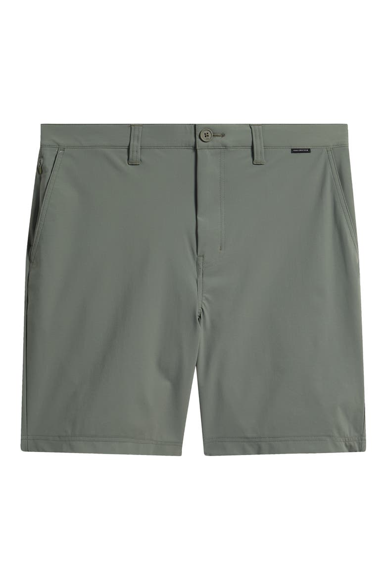 Hero Hour Golf Shorts, Alternate, color, DARK OLIVE