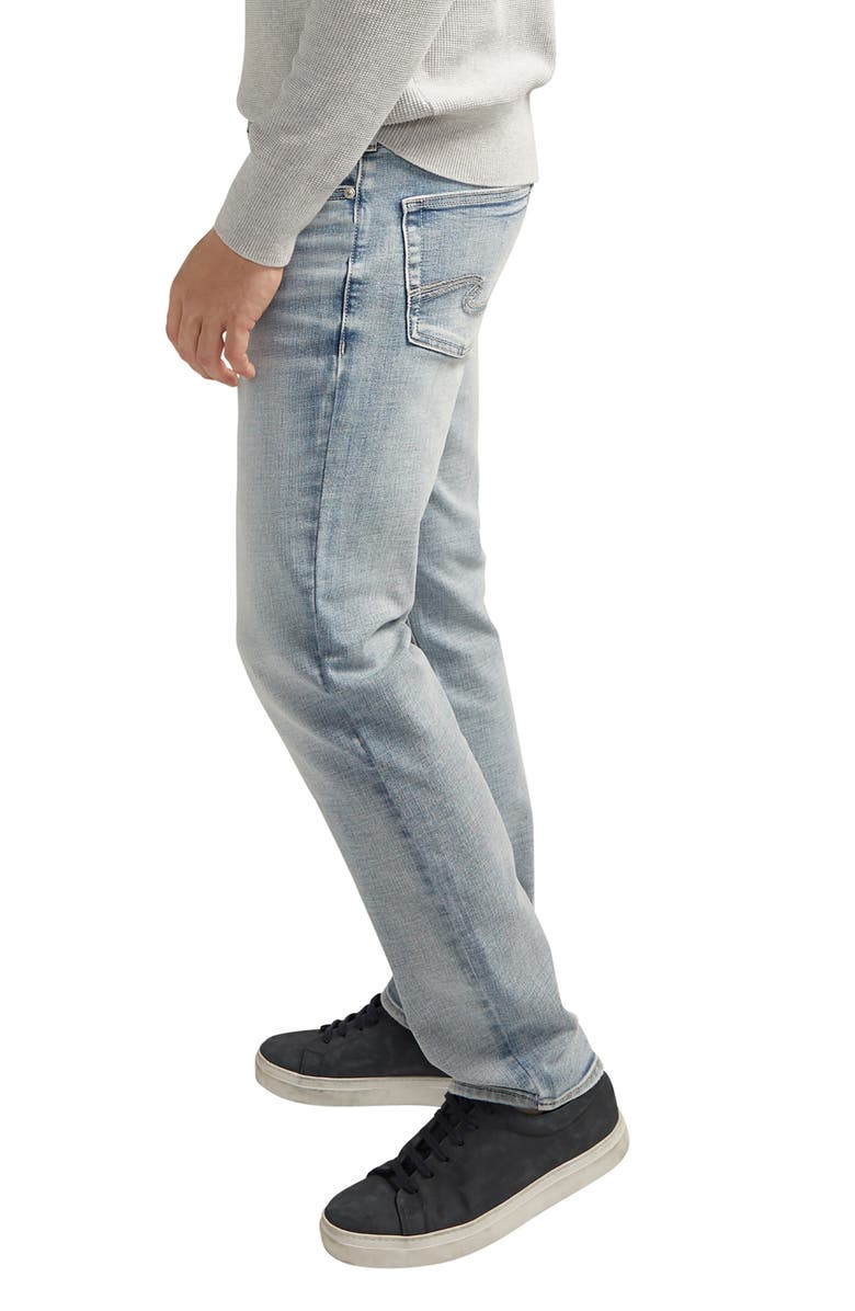 Silver Jeans Co. Konrad Slim Straight Leg Jeans, Alternate, color, 