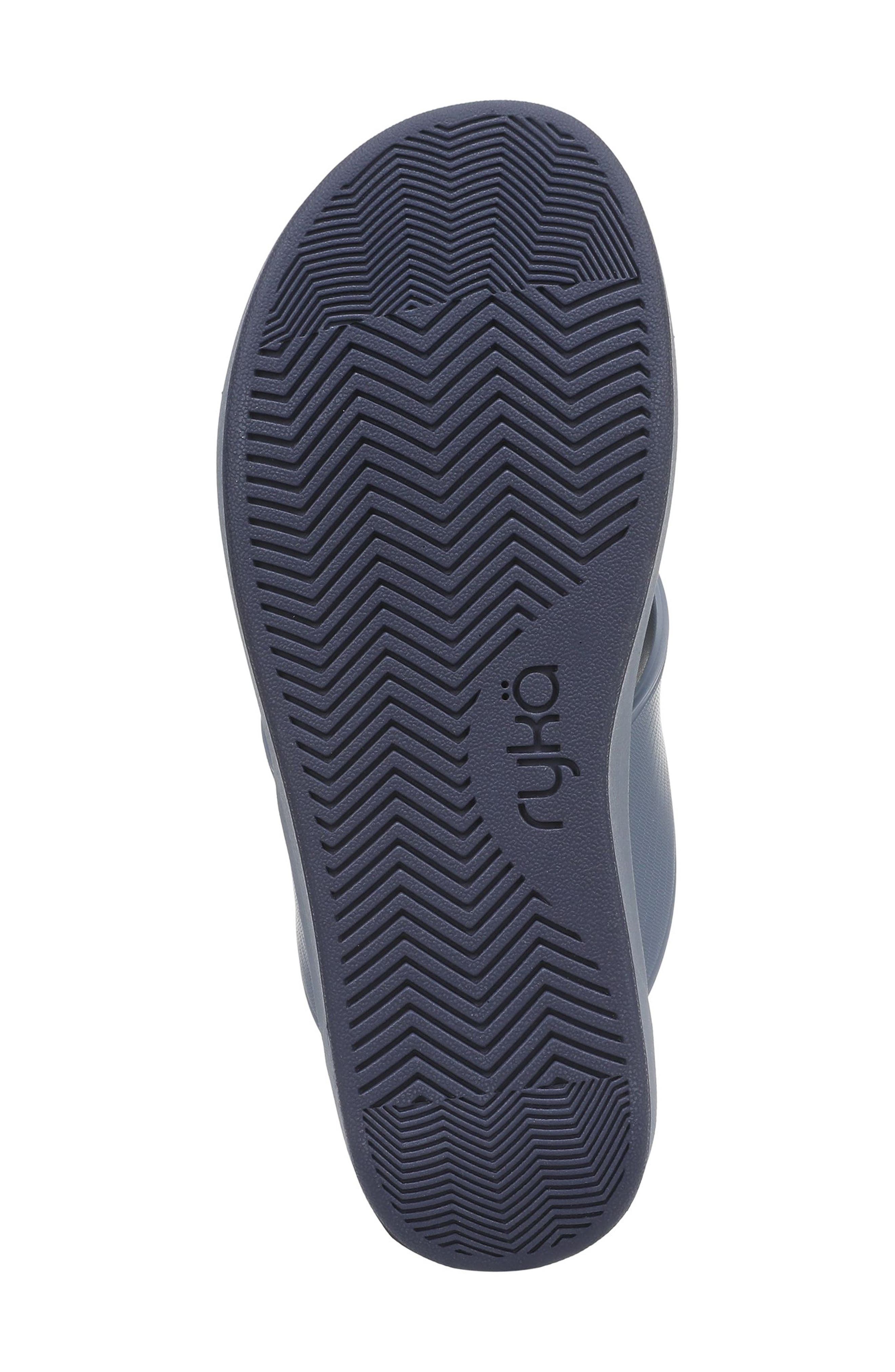 Viv Platform Thong Sandal, Alternate, color, FLINTSTONE BLUE