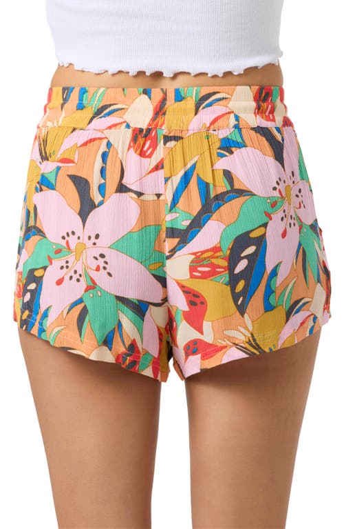 O'neill Keagan Cabana Floral Drawstring Waist Shorts