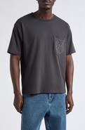 Bode Stud Horseshoe Cotton Pocket T-Shirt