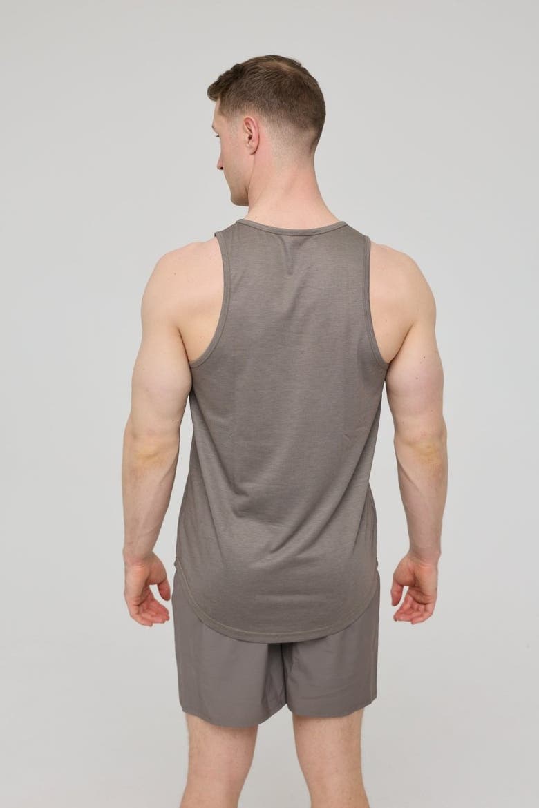 Elite Activewear Tank Khaki - Men's, Alternate, color, Khaki
